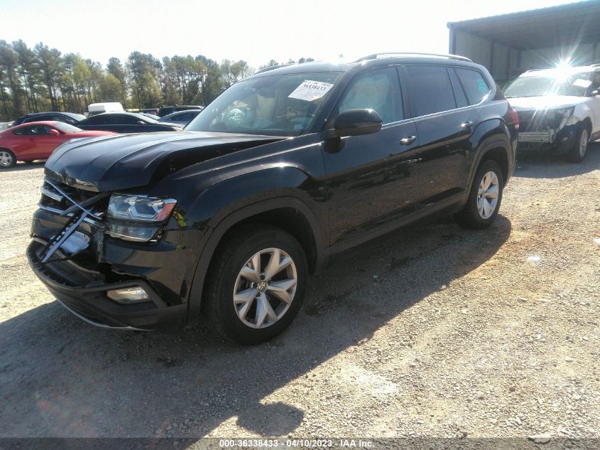 2018 VOLKSWAGEN ATLAS 3.6L V6 SE - 1V2KR2CA4JC542327
