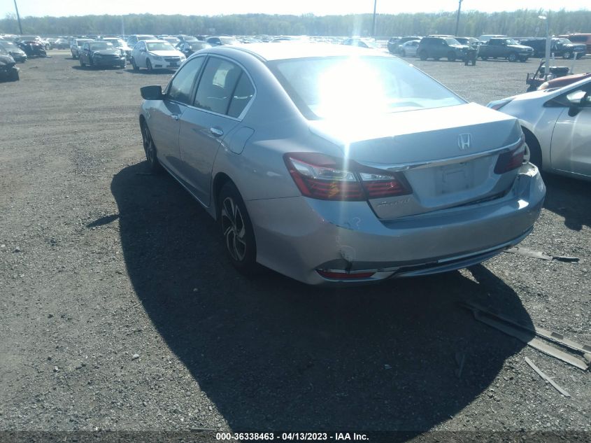 2017 HONDA ACCORD SEDAN LX - 1HGCR2F39HA234547