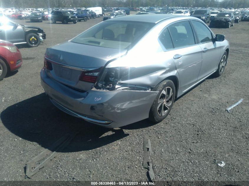 2017 HONDA ACCORD SEDAN LX - 1HGCR2F39HA234547