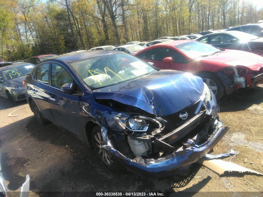 2019 NISSAN SENTRA S - 3N1AB7AP0KY450861