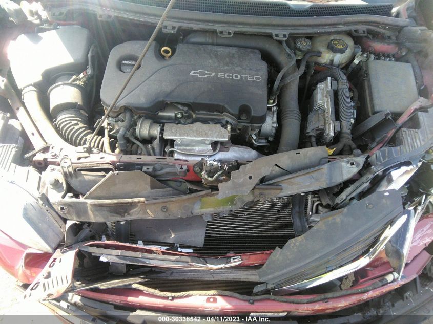 2016 CHEVROLET CRUZE LT - 1G1BE5SM4G7251962
