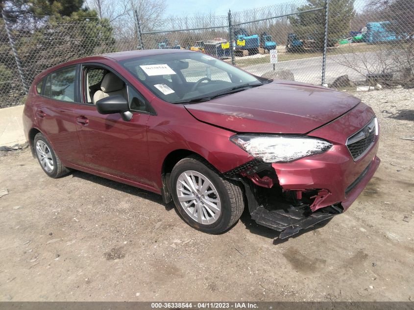 2019 SUBARU IMPREZA - 4S3GTAA66K3758134