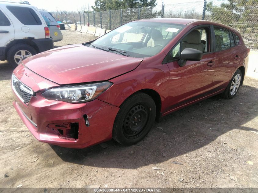 2019 SUBARU IMPREZA - 4S3GTAA66K3758134