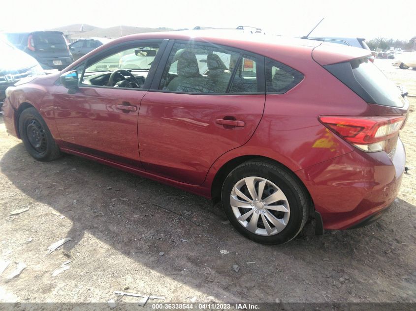 2019 SUBARU IMPREZA - 4S3GTAA66K3758134