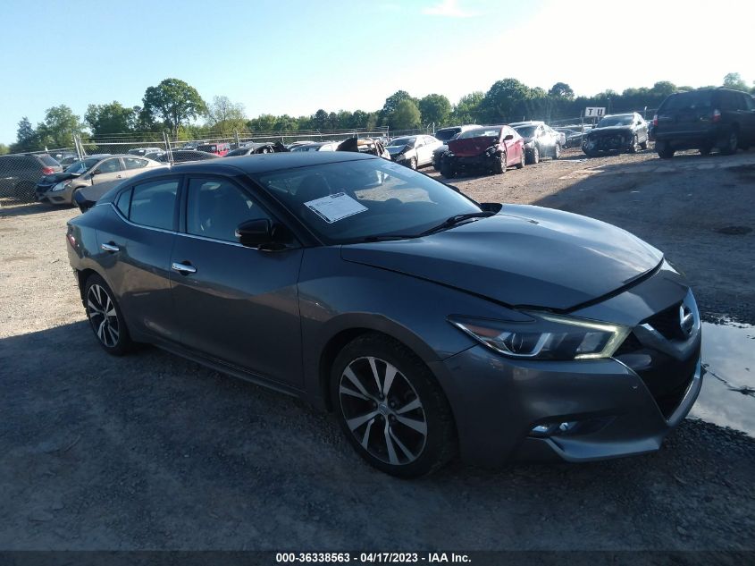 2017 NISSAN MAXIMA SV - 1N4AA6AP1HC405834