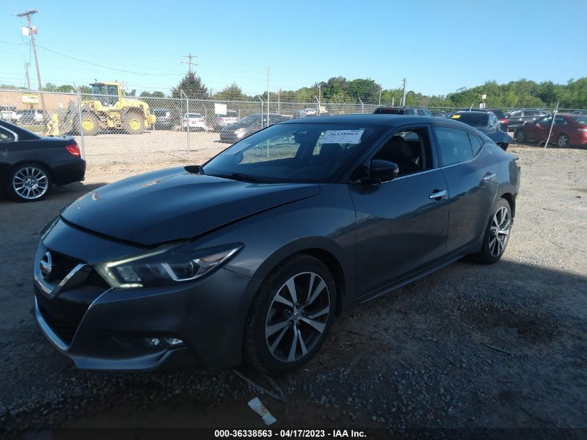 2017 NISSAN MAXIMA SV - 1N4AA6AP1HC405834