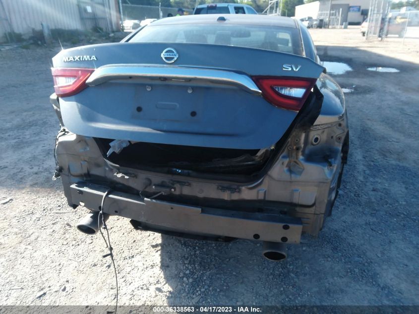 2017 NISSAN MAXIMA SV - 1N4AA6AP1HC405834