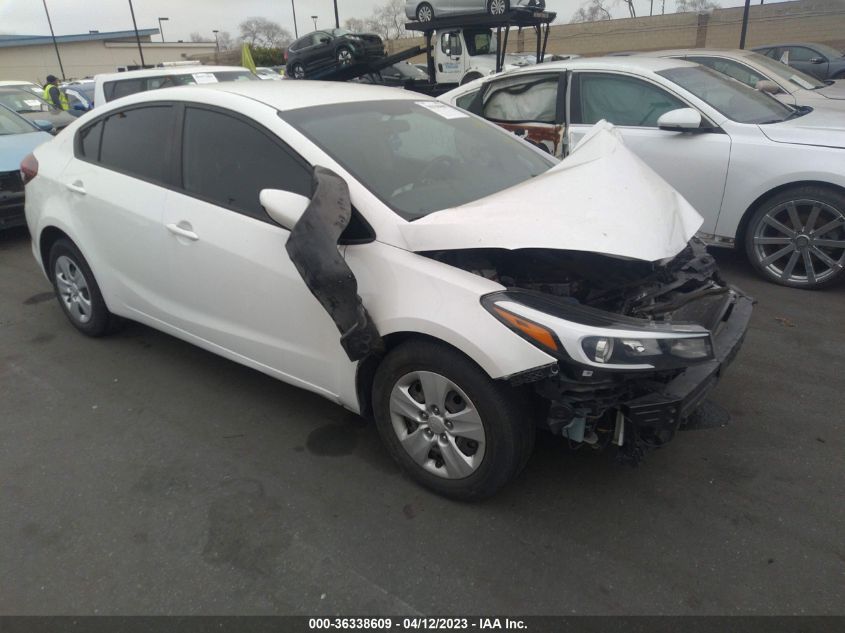 2017 KIA FORTE LX - 3KPFL4A70HE086059