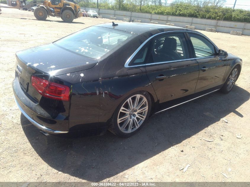 2014 AUDI A8 L 3.0T - WAURGAFD3EN002125