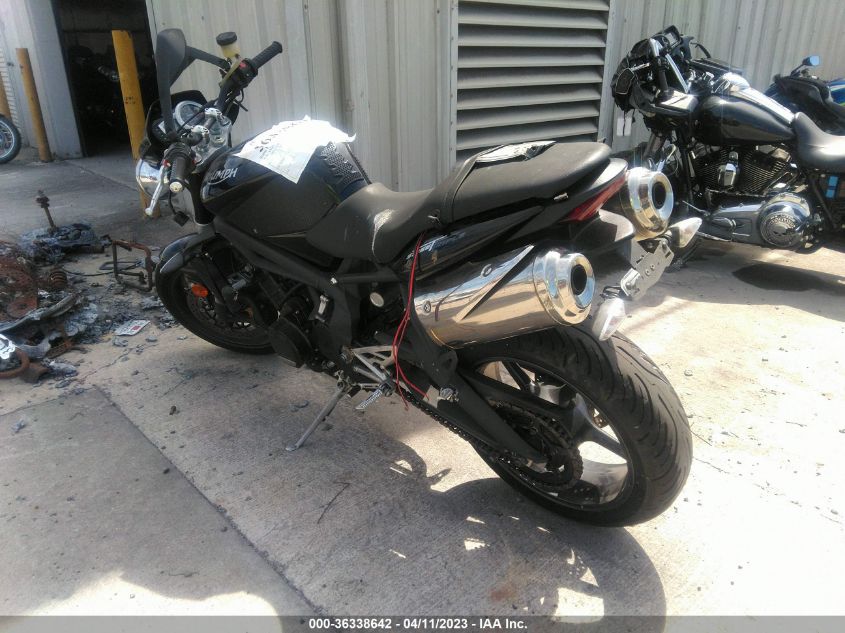 2009 TRIUMPH MOTORCYCLE STREET TRIPLE 675 SMTD01NEX9J408915