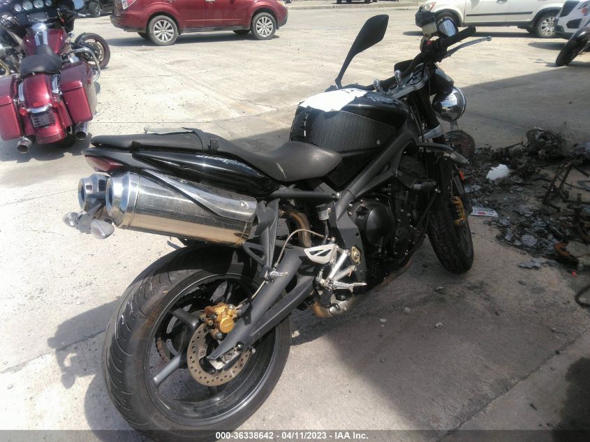 2009 TRIUMPH MOTORCYCLE STREET TRIPLE 675 SMTD01NEX9J408915