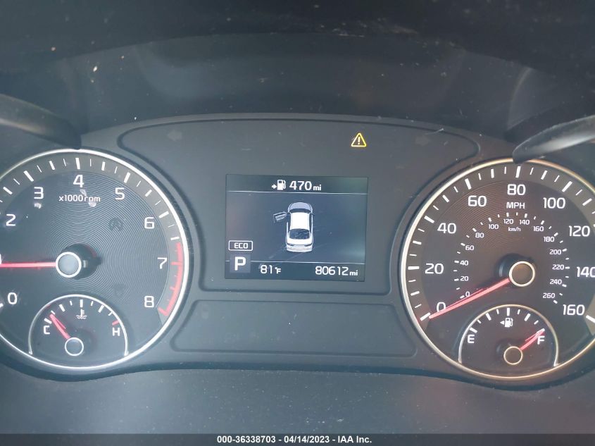 2019 KIA OPTIMA S - 5XXGT4L39KG361165