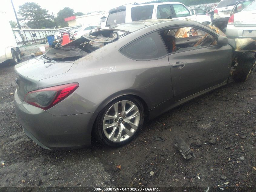 2013 HYUNDAI GENESIS COUPE 2.0T KMHHT6KDXDU097389