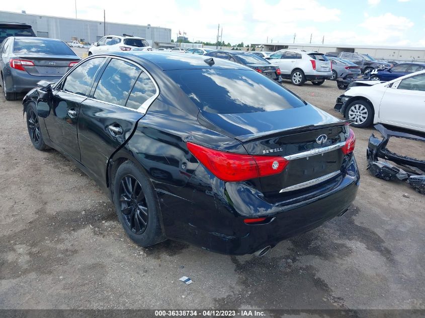2015 INFINITI Q50 PREMIUM - JN1BV7APXFM332109