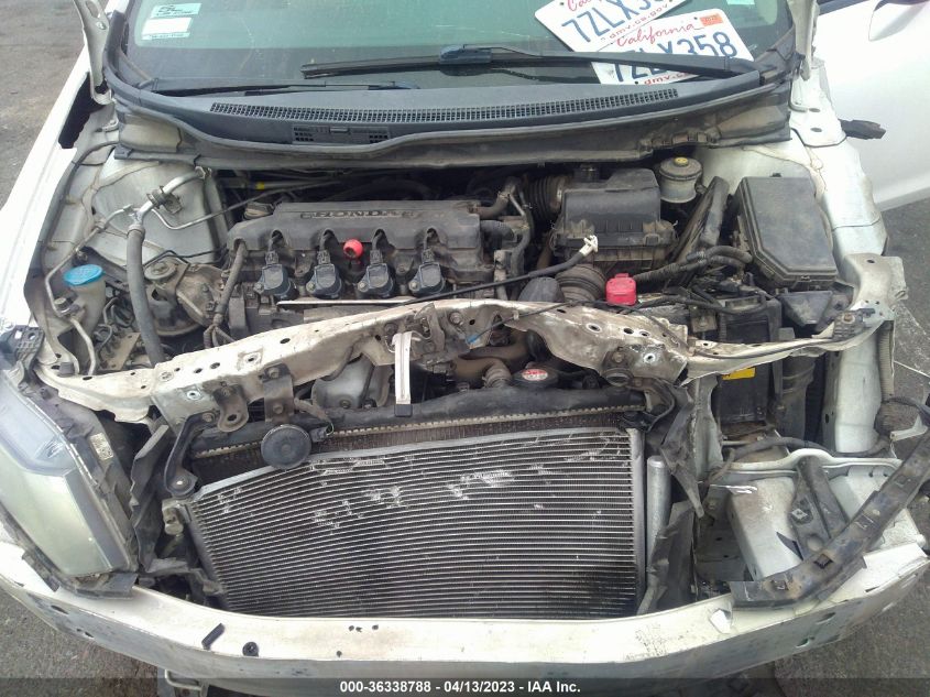 2013 HONDA CIVIC SDN CNG - 19XFB5F58DE000278