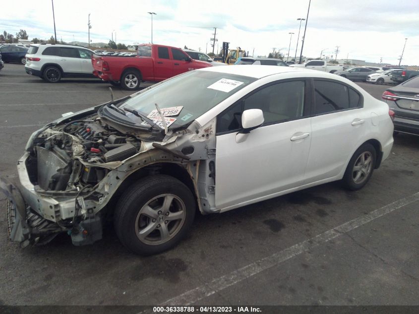 2013 HONDA CIVIC SDN CNG - 19XFB5F58DE000278