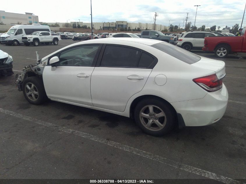 2013 HONDA CIVIC SDN CNG - 19XFB5F58DE000278