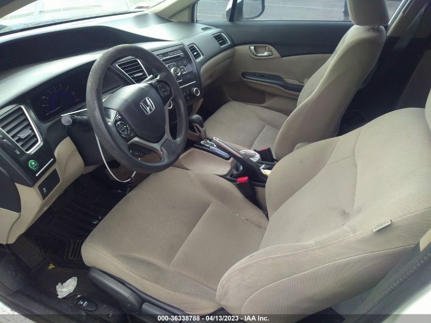 2013 HONDA CIVIC SDN CNG - 19XFB5F58DE000278