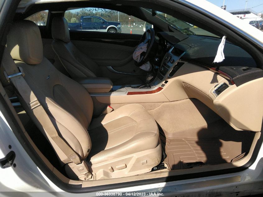 2014 CADILLAC CTS COUPE PREMIUM - 1G6DH1E37E0179196