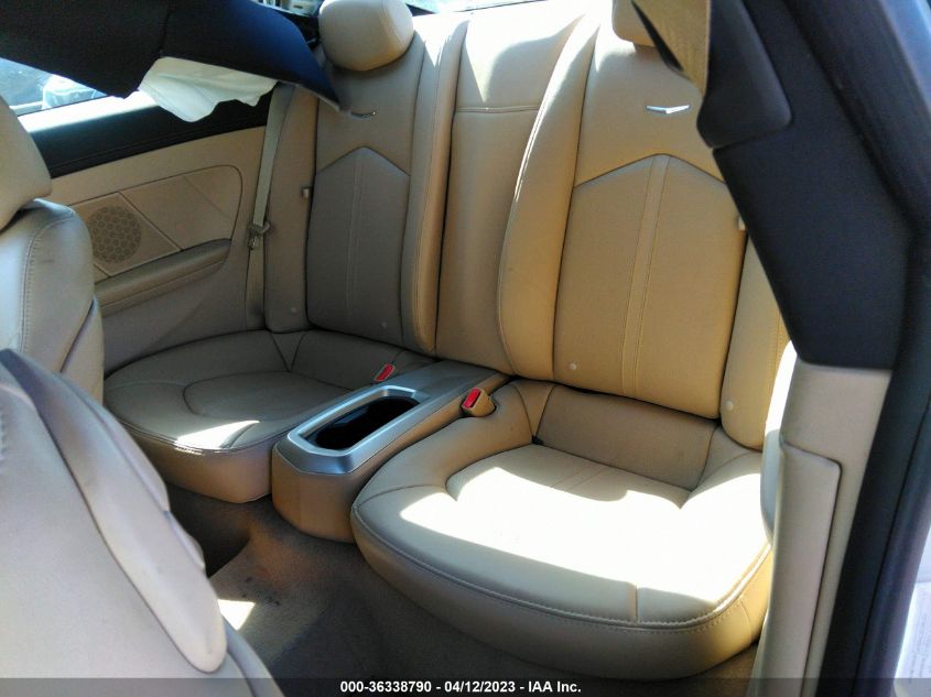 2014 CADILLAC CTS COUPE PREMIUM - 1G6DH1E37E0179196