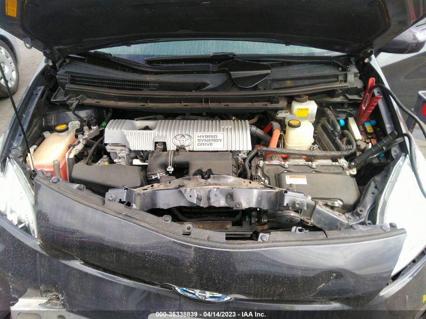 2013 TOYOTA PRIUS ONE/TWO/THREE/FOUR/FIVE - JTDKN3DU0D5621904