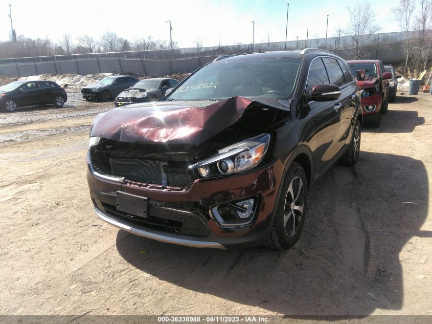 2016 KIA SORENTO EX - 5XYPHDA19GG010035