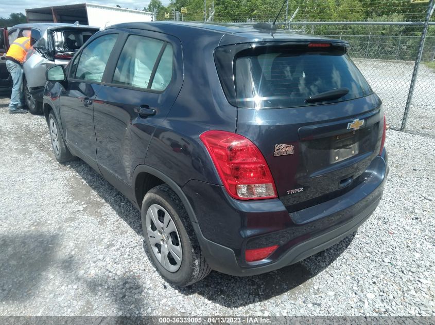 2018 CHEVROLET TRAX LS - 3GNCJKSB5JL252648