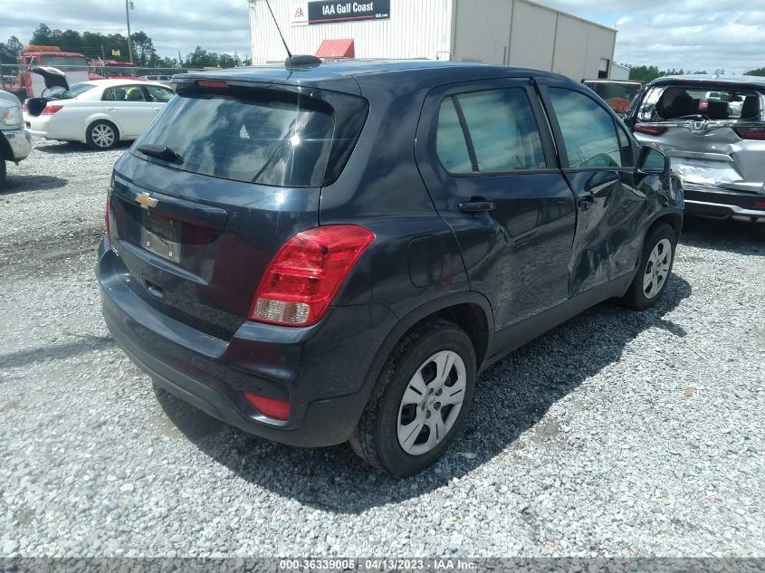 2018 CHEVROLET TRAX LS - 3GNCJKSB5JL252648