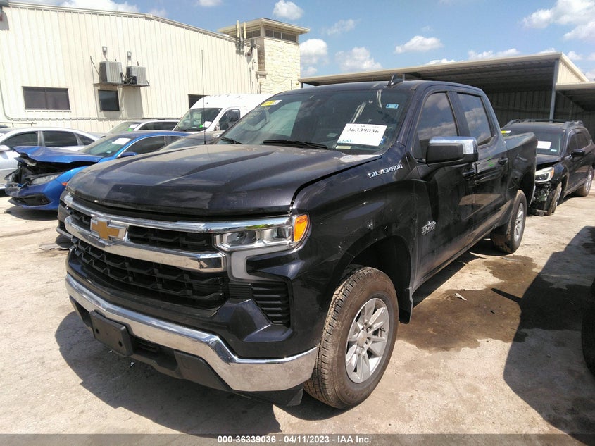 VIN 3GCPACEK3NG633229 2022 CHEVROLET SILVERADO 1500 LT