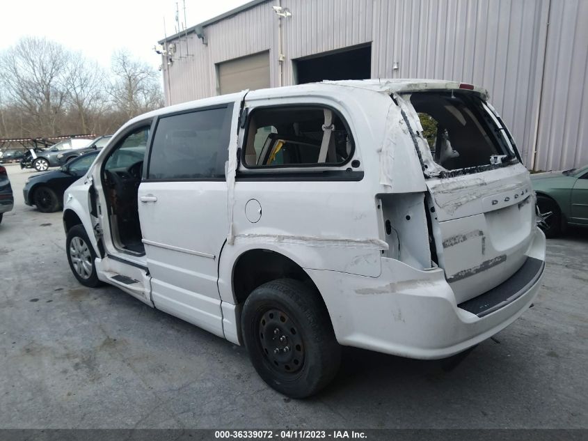 2014 DODGE GRAND CARAVAN SE - 2C7WDGBG8ER140945