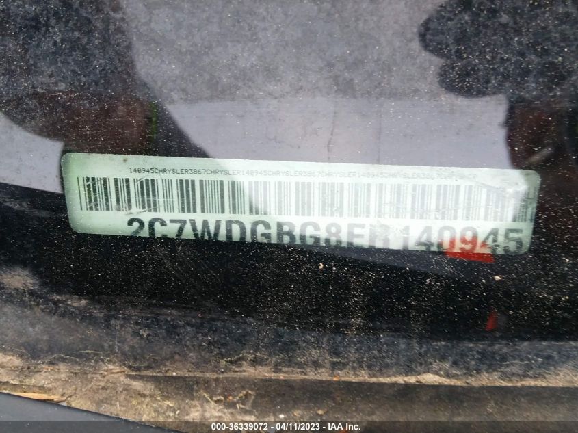 2014 DODGE GRAND CARAVAN SE - 2C7WDGBG8ER140945