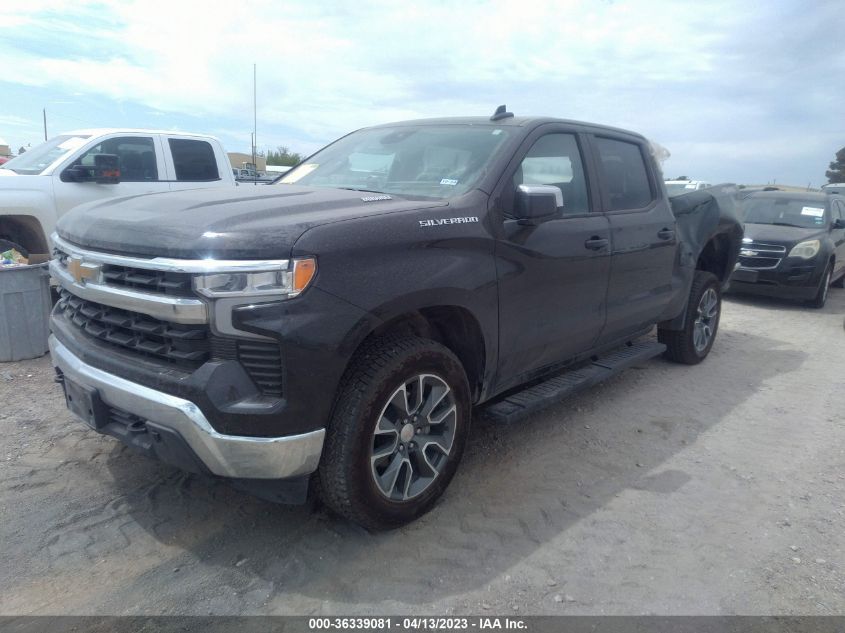 2022 CHEVROLET SILVERADO 1500 LT 3GCUDDET1NG673074