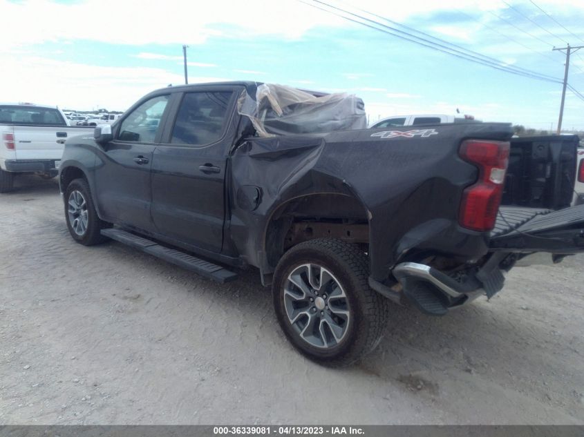 2022 CHEVROLET SILVERADO 1500 LT 3GCUDDET1NG673074