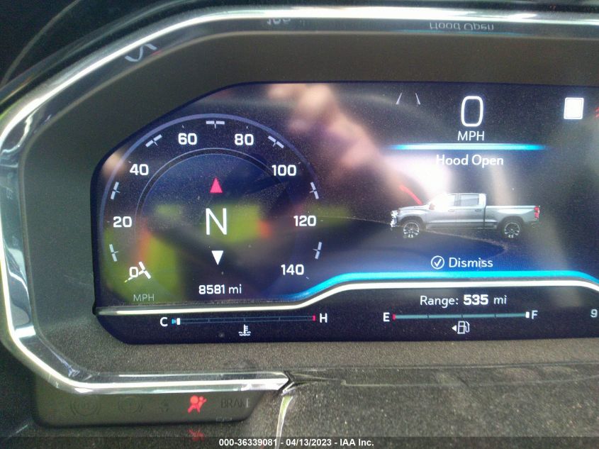 2022 CHEVROLET SILVERADO 1500 LT 3GCUDDET1NG673074