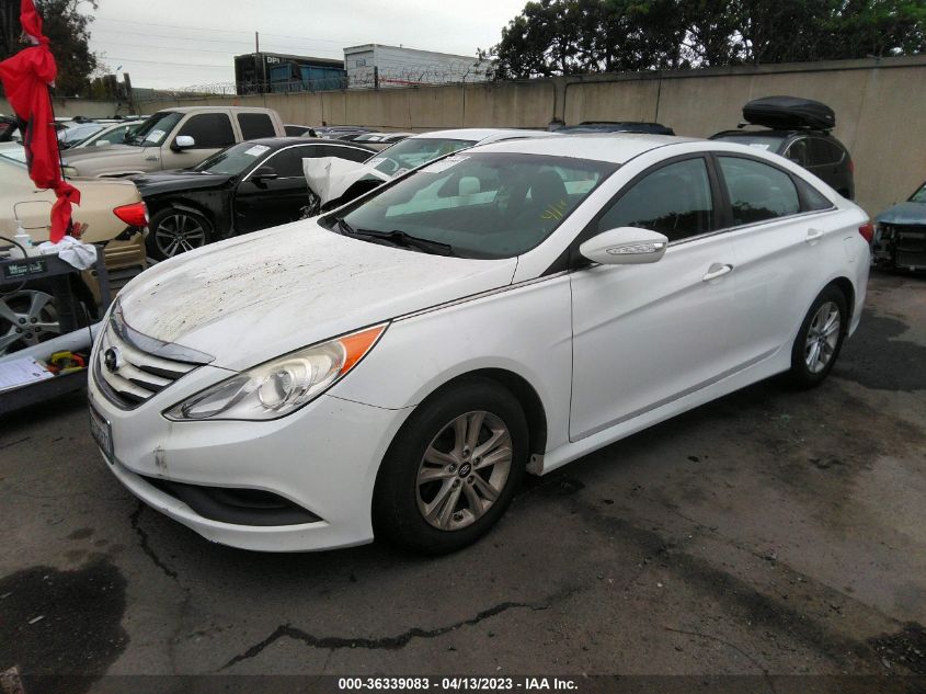 2014 HYUNDAI SONATA GLS - 5NPEB4AC1EH898277