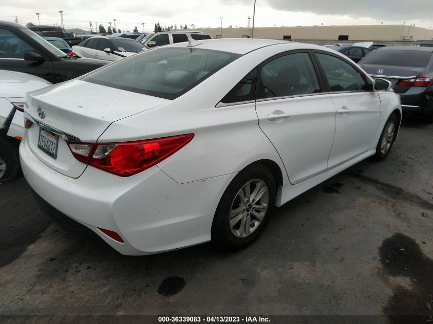 2014 HYUNDAI SONATA GLS - 5NPEB4AC1EH898277