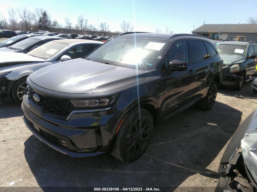 2021 KIA SORENTO SX - 5XYRKDLF5MG046836