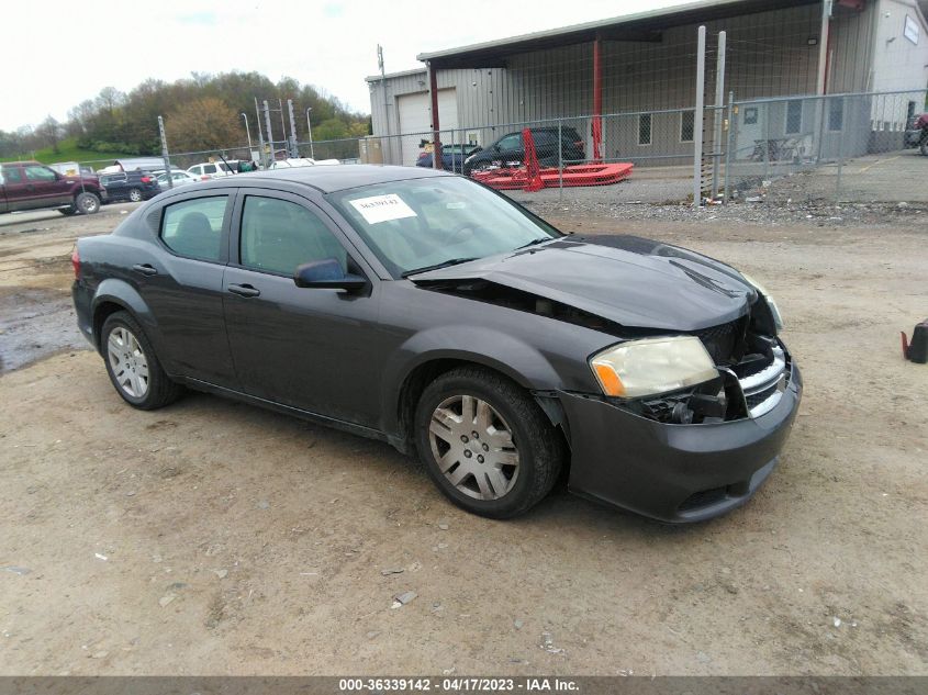2014 DODGE AVENGER SE V6 - 1C3CDZAGXEN196948