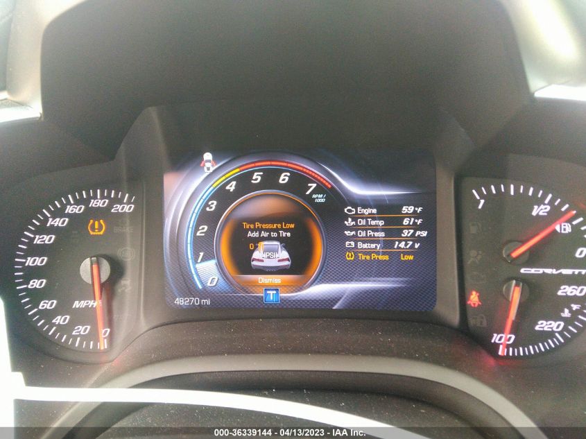 2016 CHEVROLET CORVETTE 1LT - 1G1YA2D76G5111693