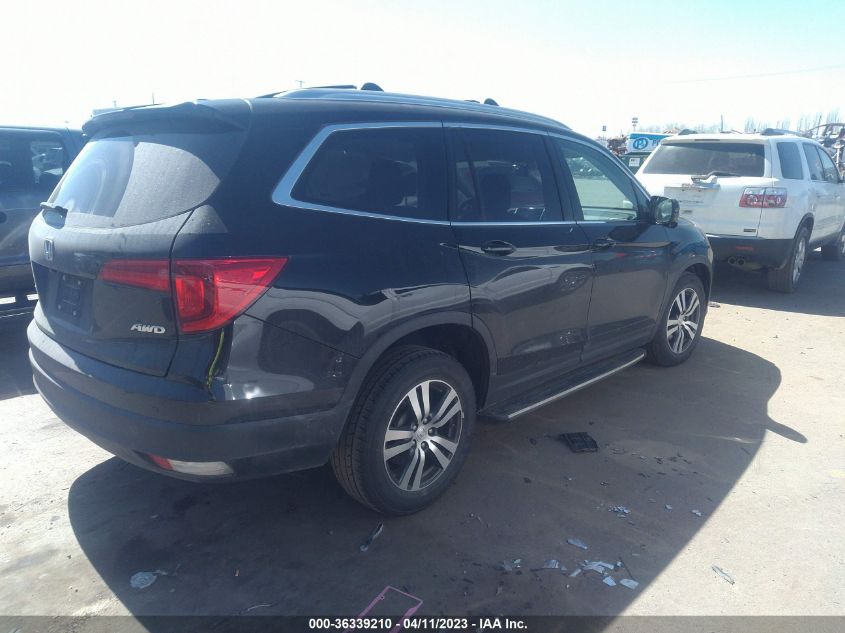 2016 HONDA PILOT EX-L - 5FNYF6H80GB046843
