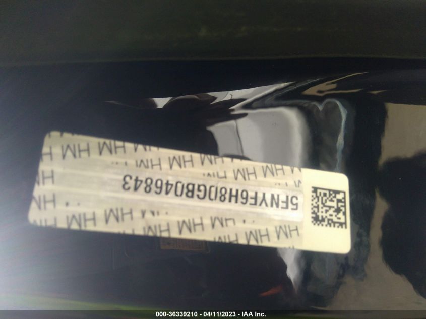 2016 HONDA PILOT EX-L - 5FNYF6H80GB046843