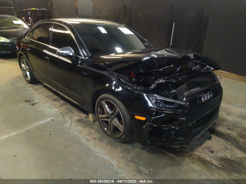 2018 AUDI S4 PREMIUM PLUS - WAUB4AF46JA233208