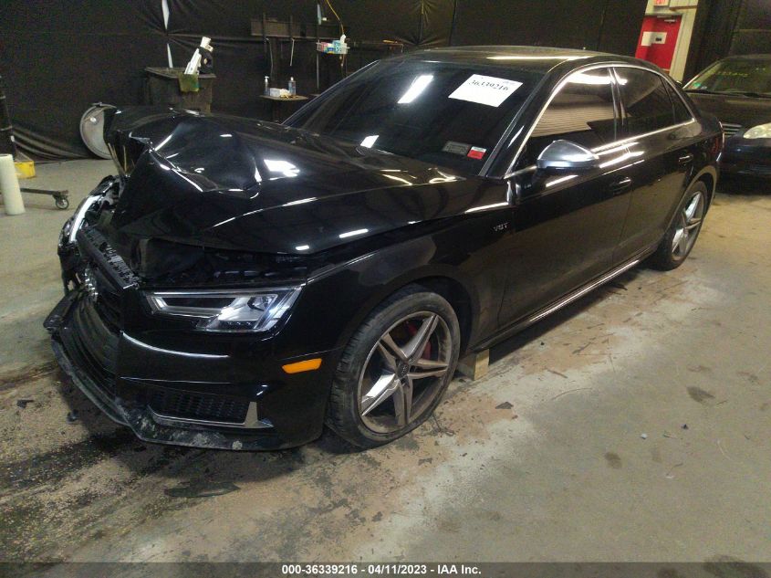 2018 AUDI S4 PREMIUM PLUS WAUB4AF46JA233208