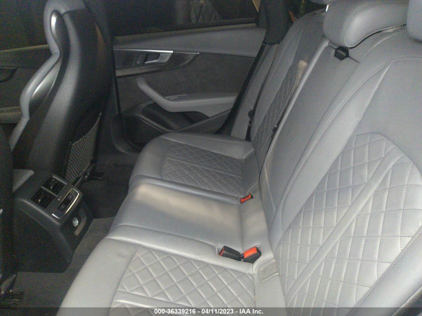 2018 AUDI S4 PREMIUM PLUS WAUB4AF46JA233208