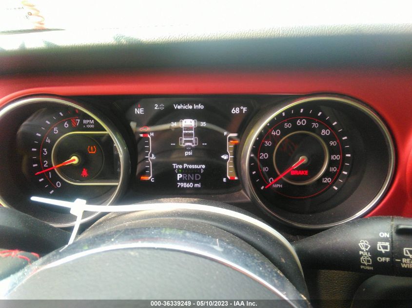 2018 JEEP WRANGLER UNLIMITED RUBICON - 1C4HJXFG7JW193789