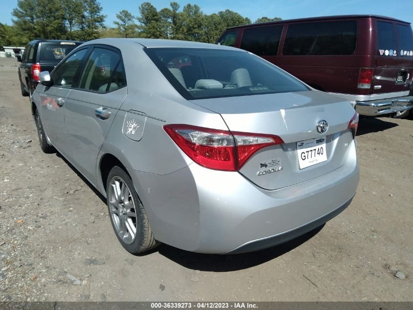 2014 TOYOTA COROLLA L/LE/S/S PLUS/LE PLUS - 5YFBURHE0EP063534