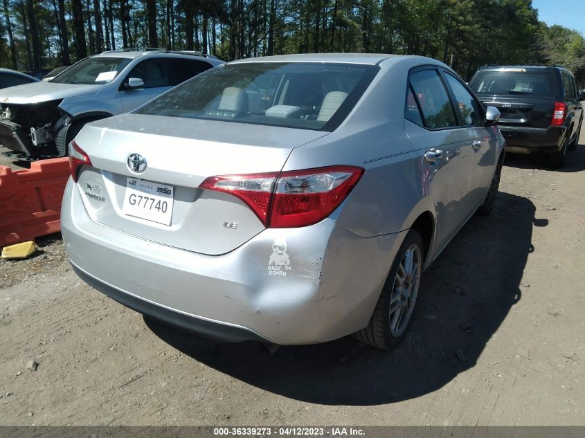 2014 TOYOTA COROLLA L/LE/S/S PLUS/LE PLUS - 5YFBURHE0EP063534