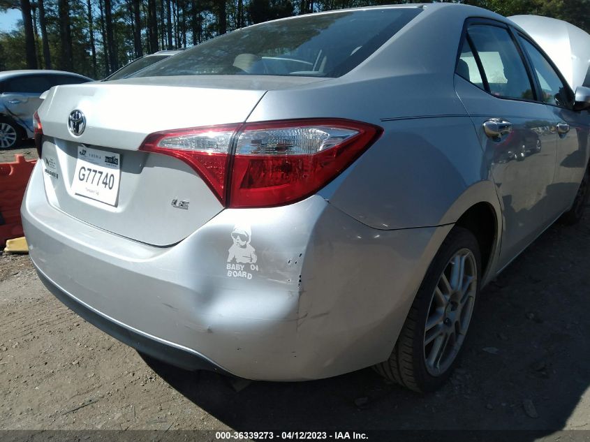 2014 TOYOTA COROLLA L/LE/S/S PLUS/LE PLUS - 5YFBURHE0EP063534