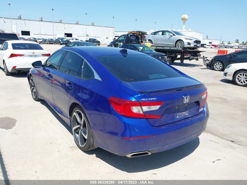 2021 HONDA ACCORD SEDAN SPORT SE - 1HGCV1F49MAS11598