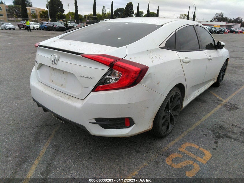 VIN 2HGFC2F82MH524599 2021 HONDA CIVIC SEDAN SPORT
